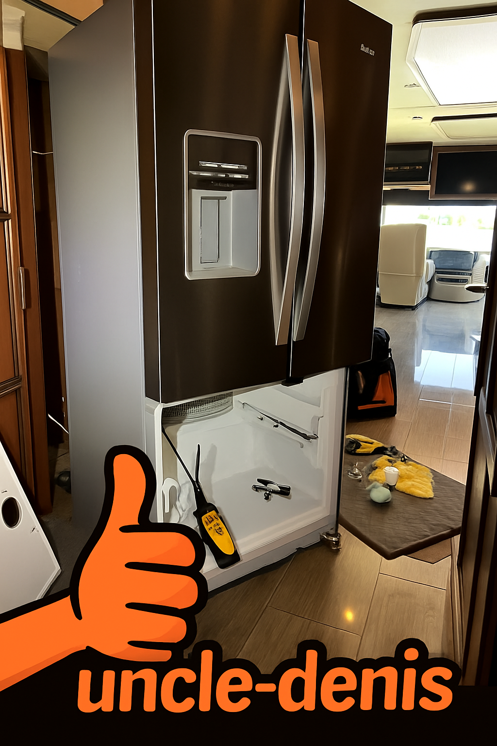 Fridge service in RV